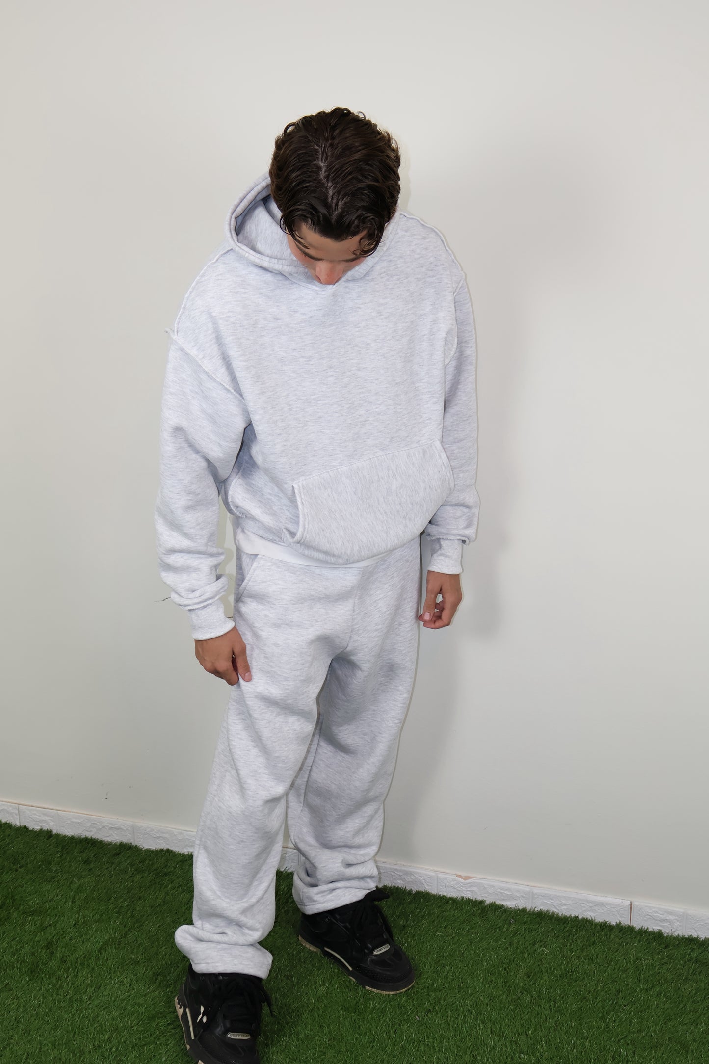 SWEATSUIT REVERSE GRIGIA - tocastore
