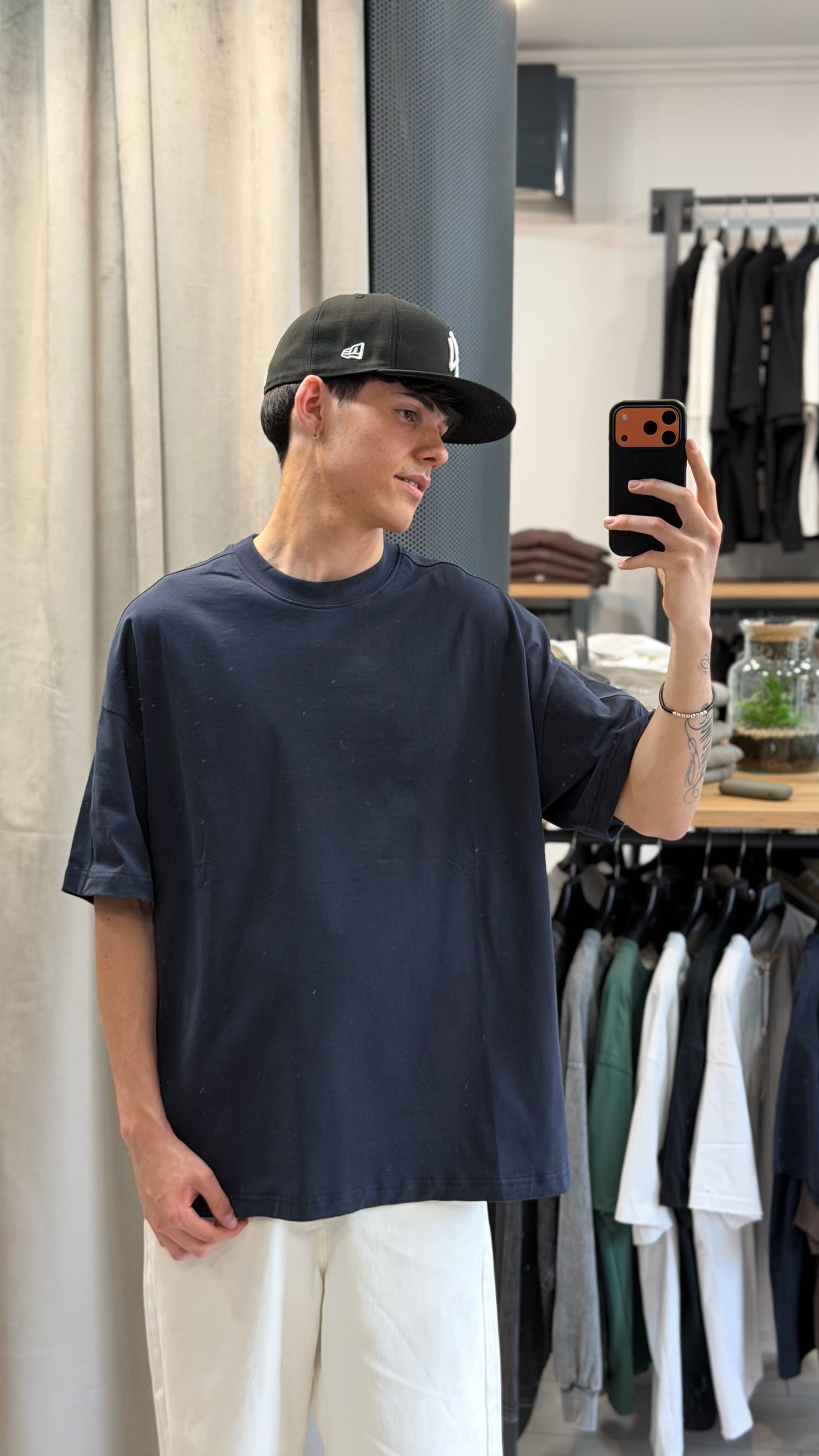 T-SHIRT VIP OVERSIZE BLU NAVY