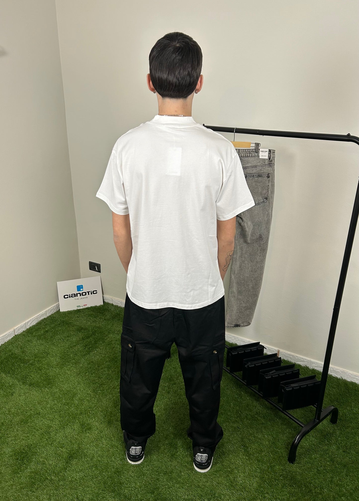 PANTALONE SARTORIALE NERO - tocastore