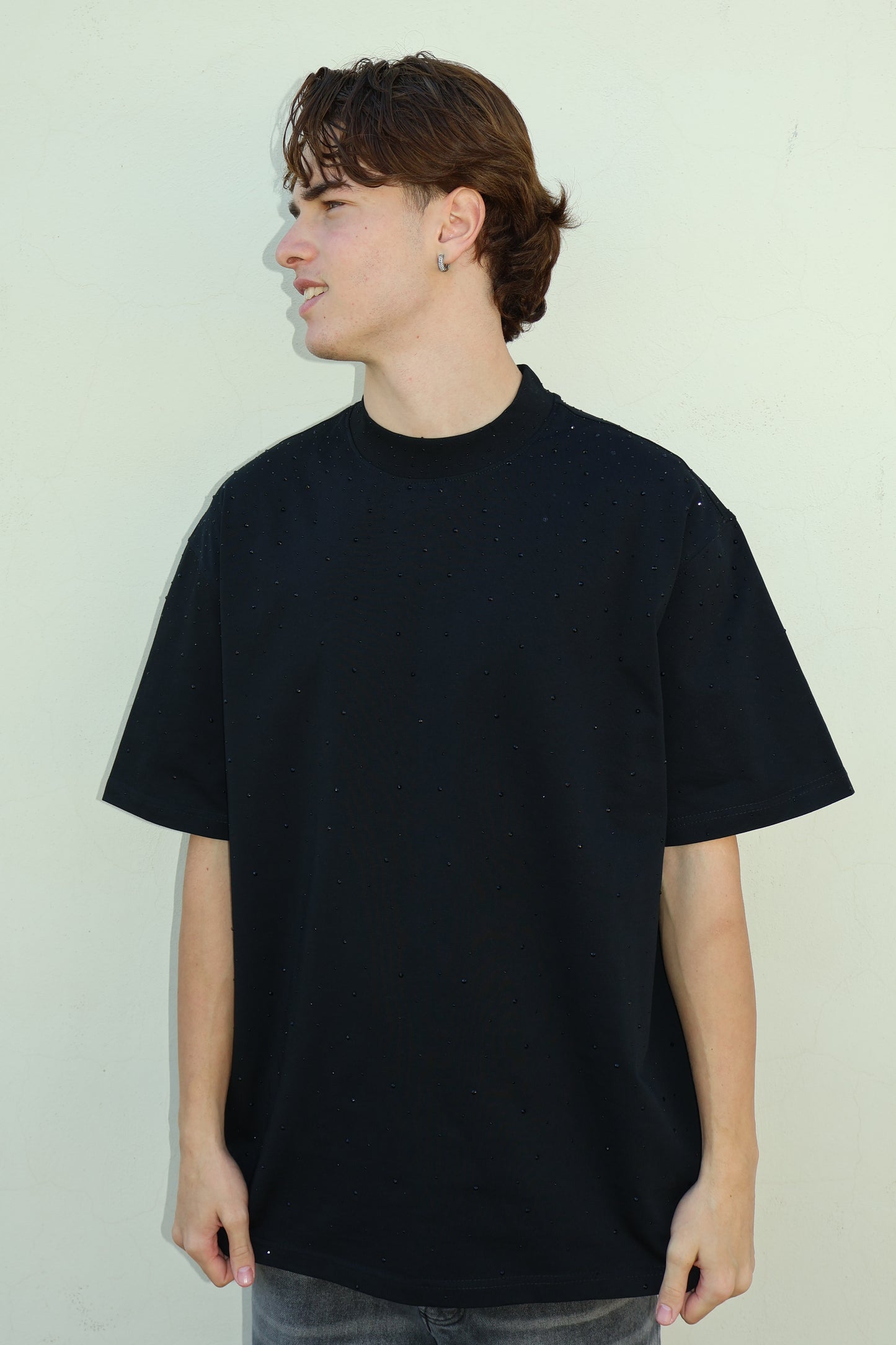 T-SHIRT DIAMOND 808079G NERO