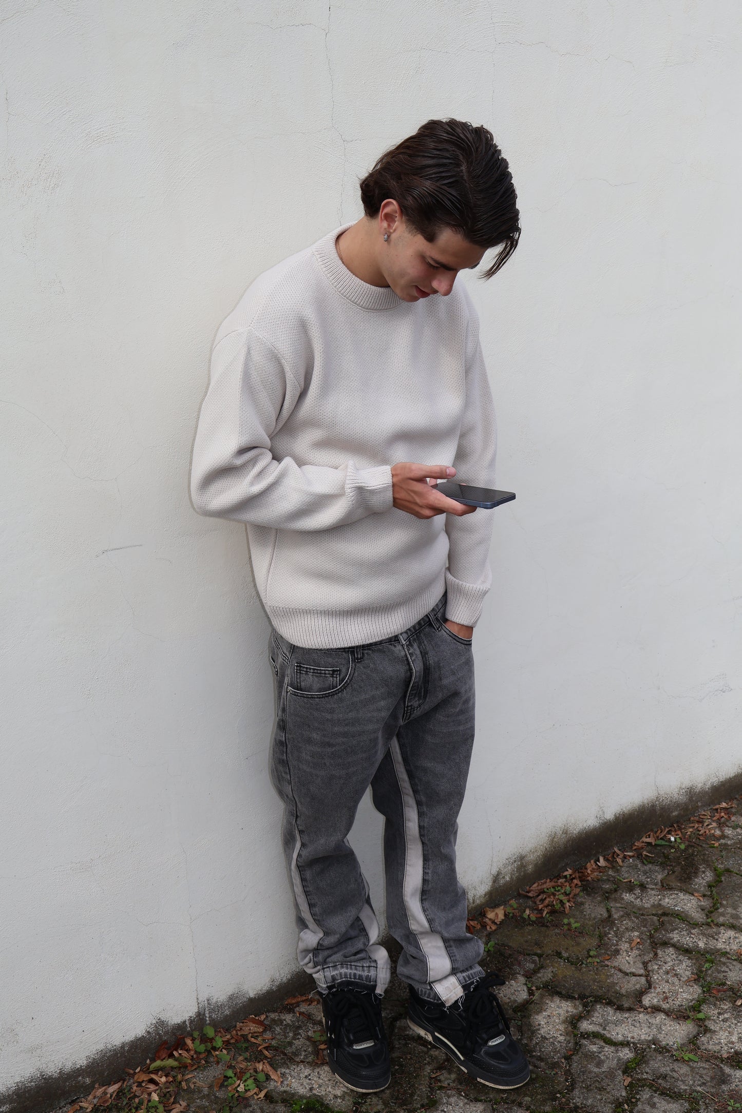 MAGLIONCINO LINEA PURA-CREMA - tocastore