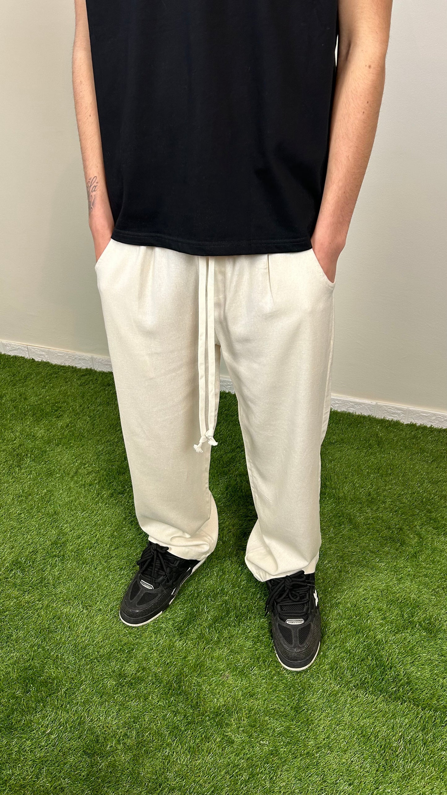 PANTALONE CLASSY PANNA - tocastore