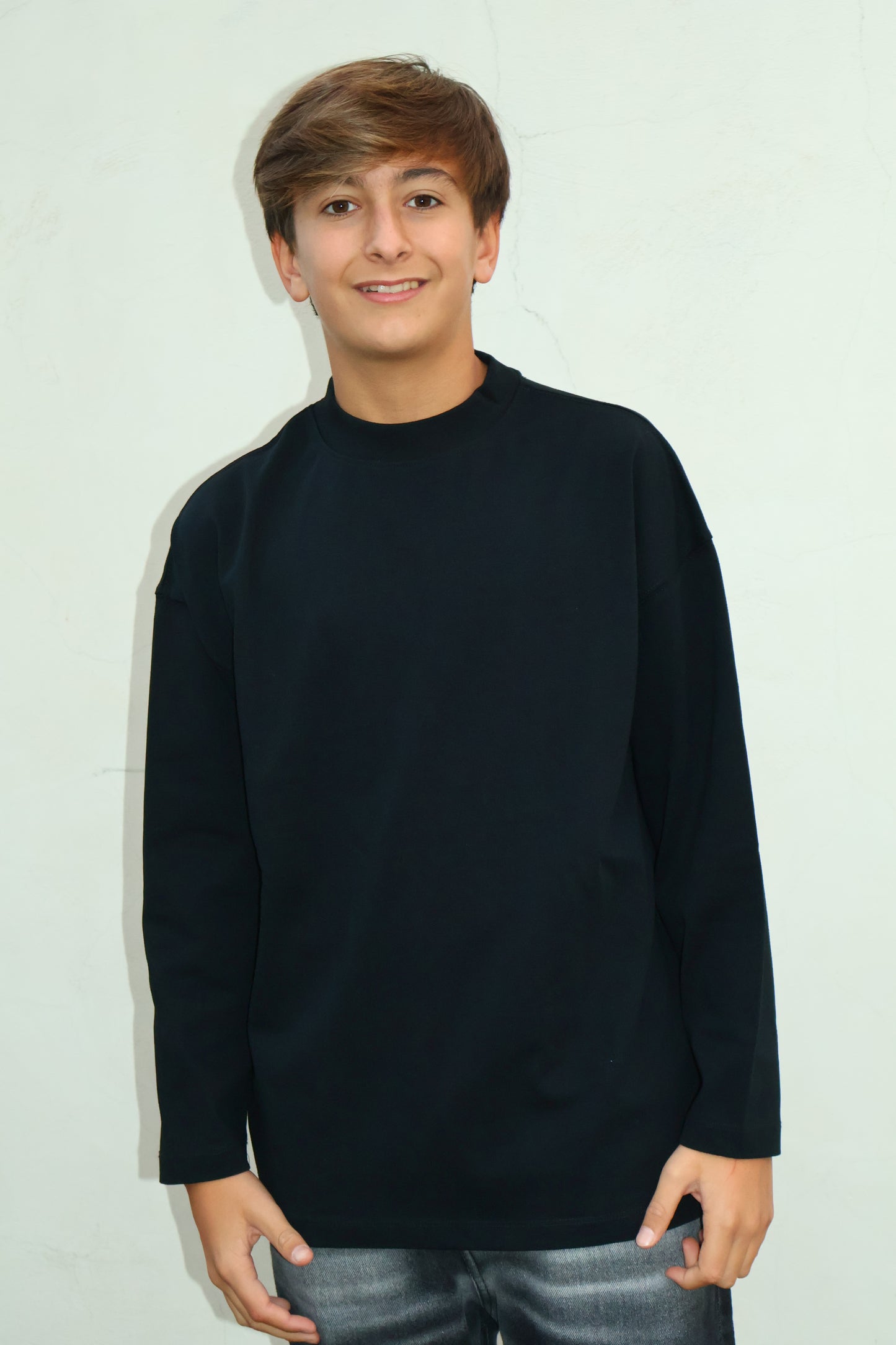 LONGSLEEVE 606046G NERO