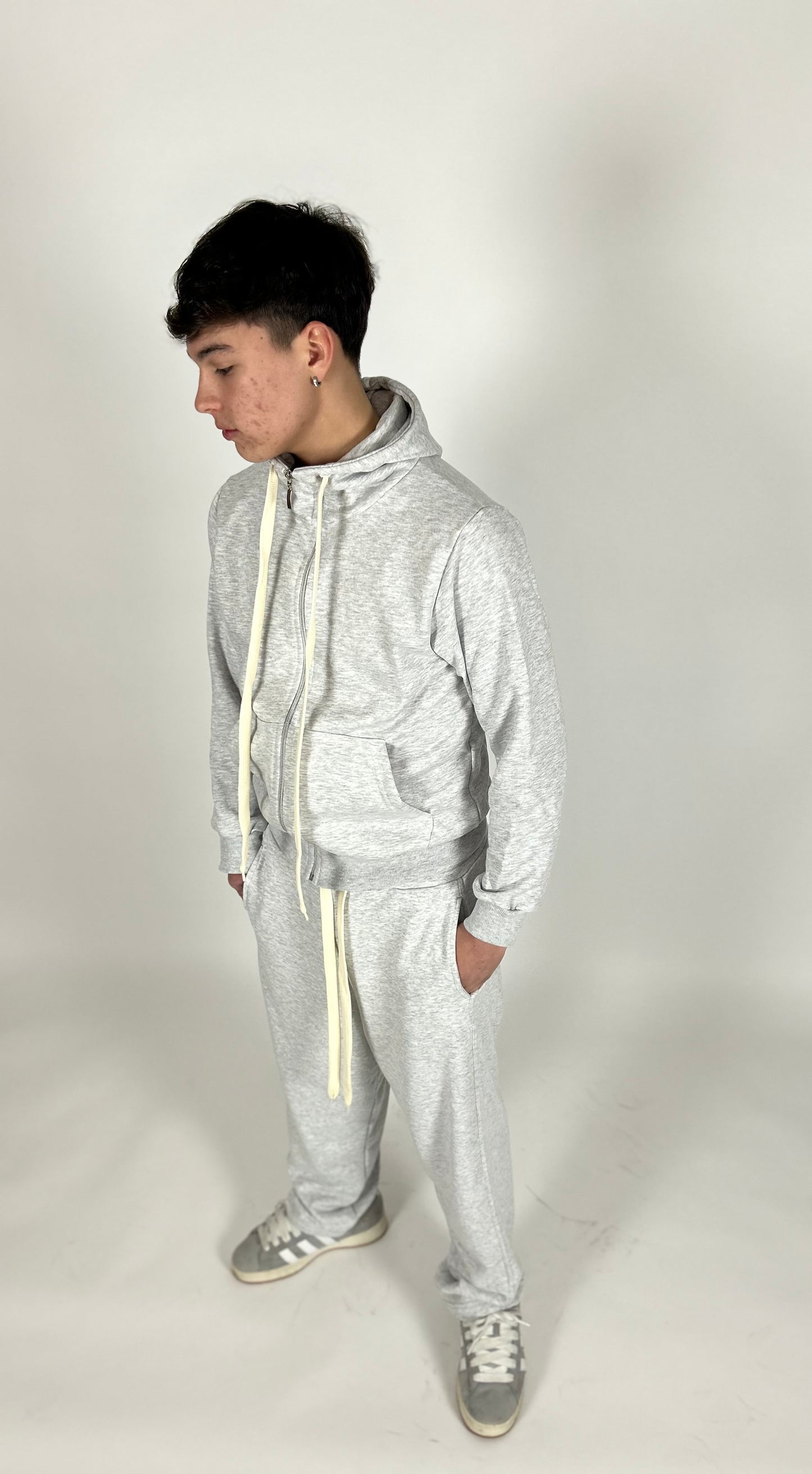 FELPA ZIP LACCIO - tocastore