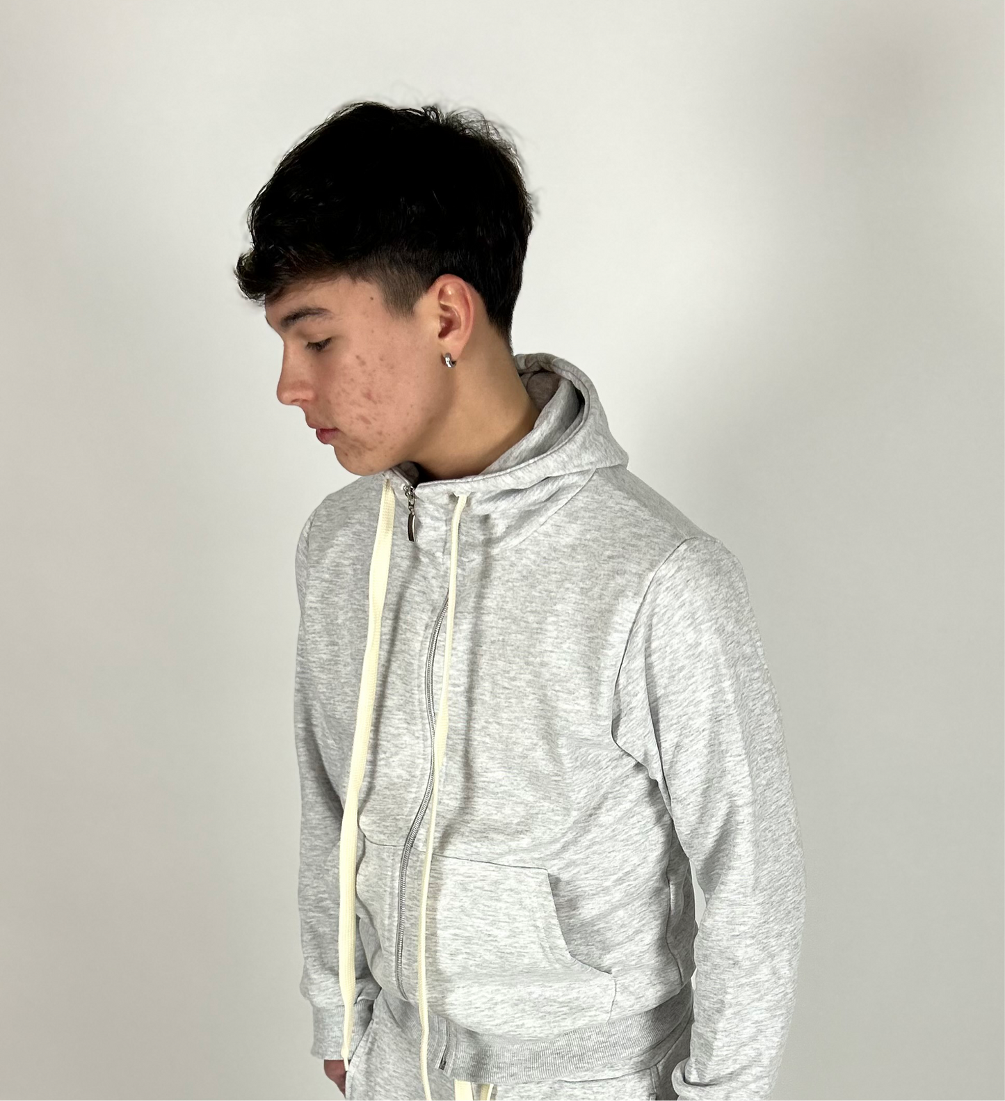 FELPA ZIP LACCIO - tocastore