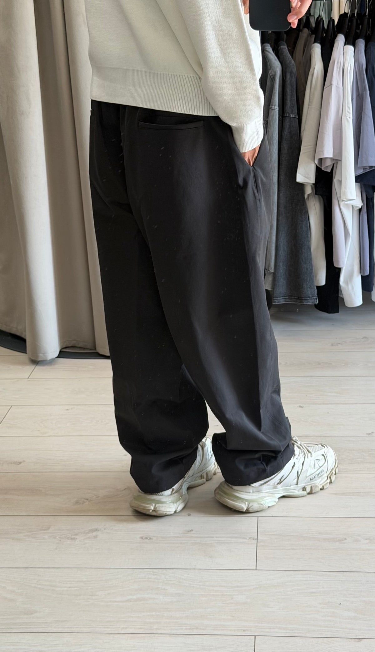 PANTALONE BALLON NERO