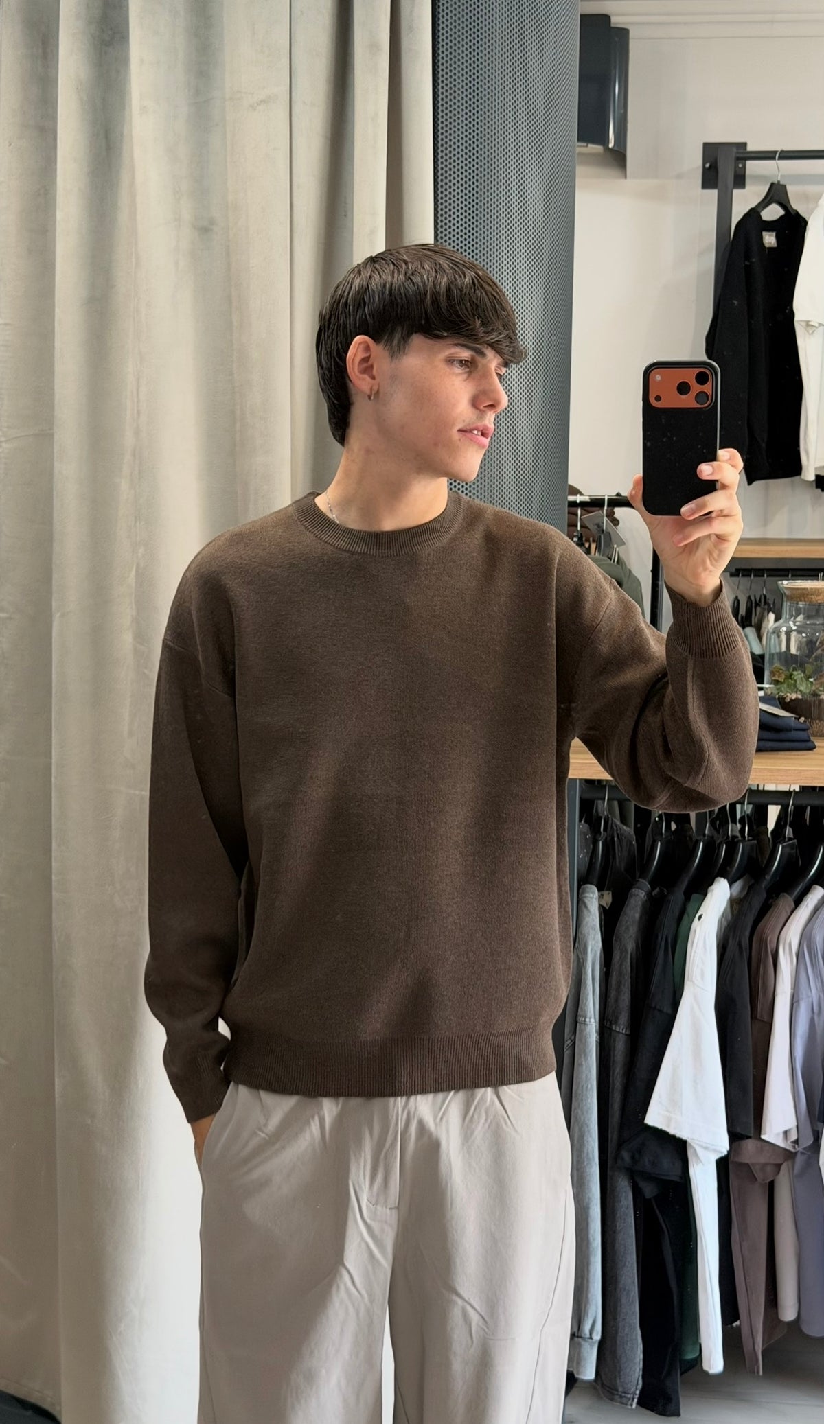 PULLOVER SOFT MORO