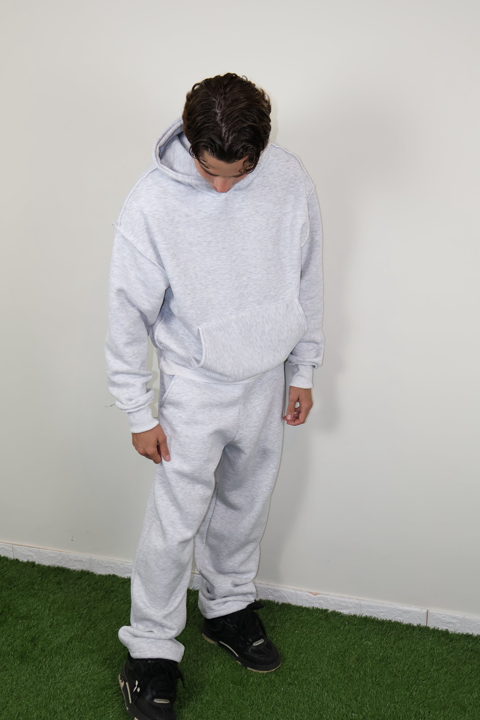 SWEATSUIT REVERSE GRIGIA - tocastore