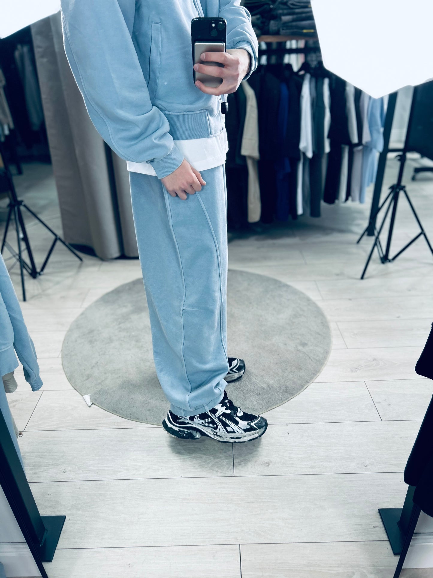 TRACKSUIT CELESTE WASHED LIMITED BALOON