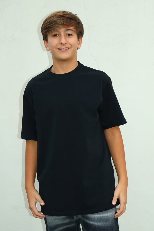 T-SHIRT BASIC 404034G NERO