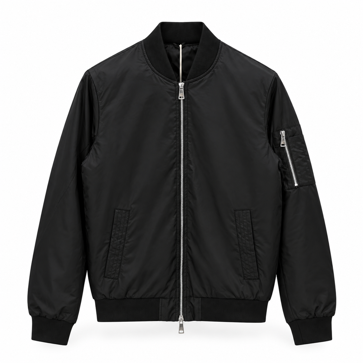 BOMBER LEGGERO NERO