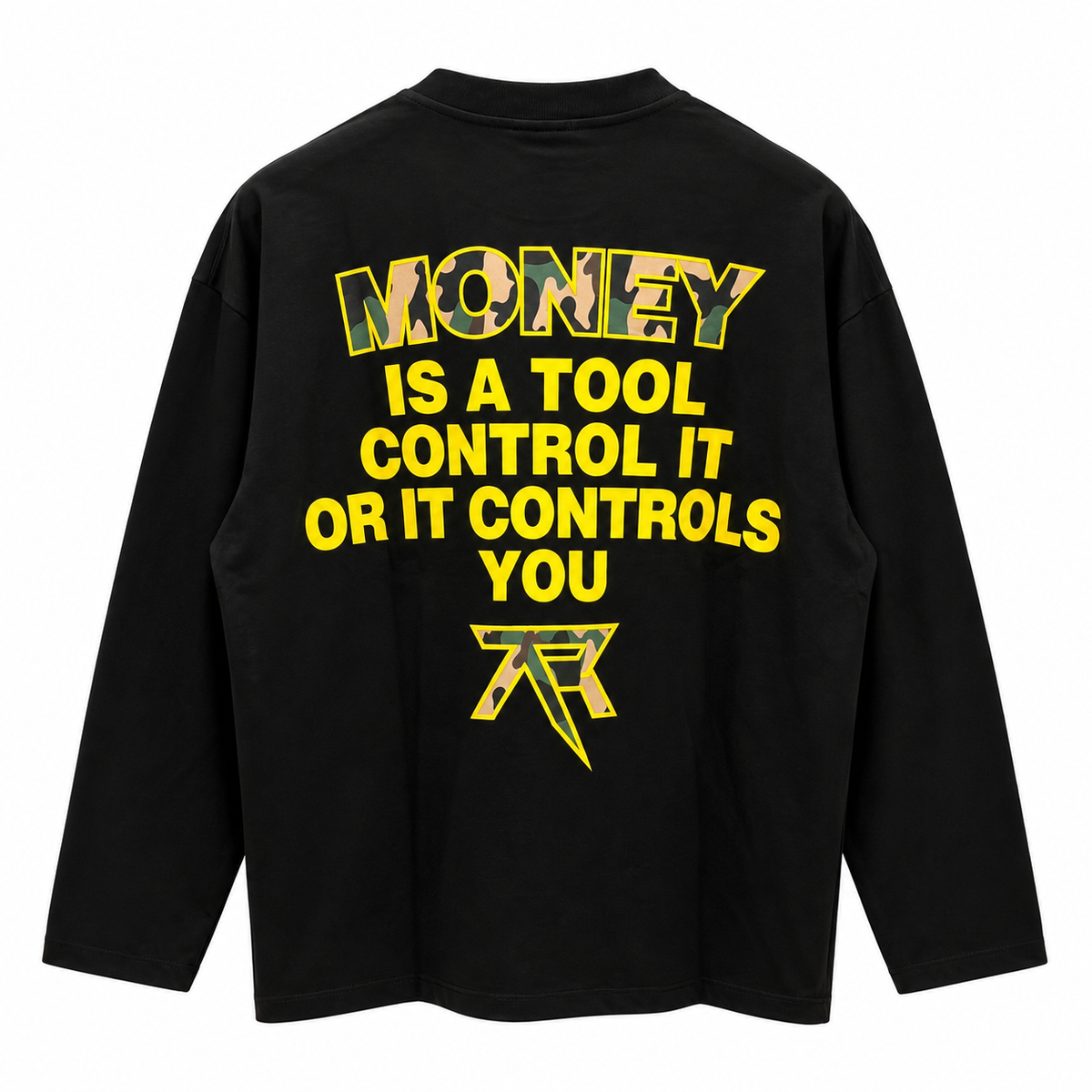 LONGSLEEVE "MONEY" NERO