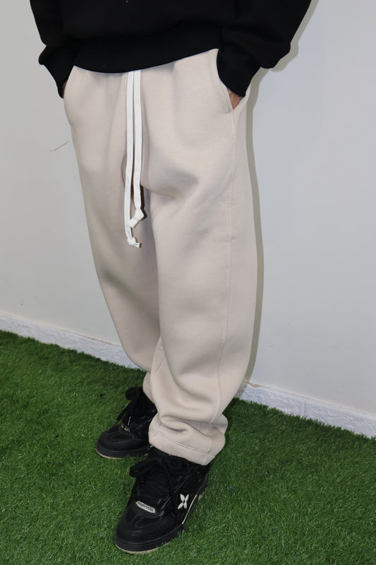 JOGGER A FONDO LARGO BEIGE - tocastore