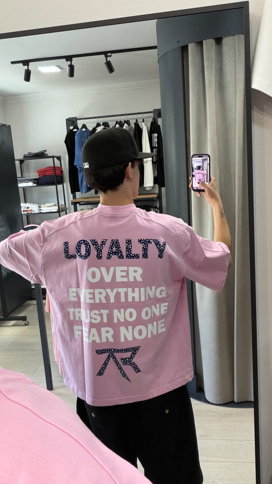 T-SHIRT LOYALTY PINK