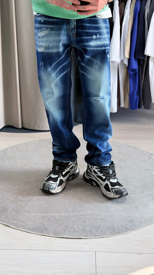 JEANS STRAIGHT - FIT KANVAS