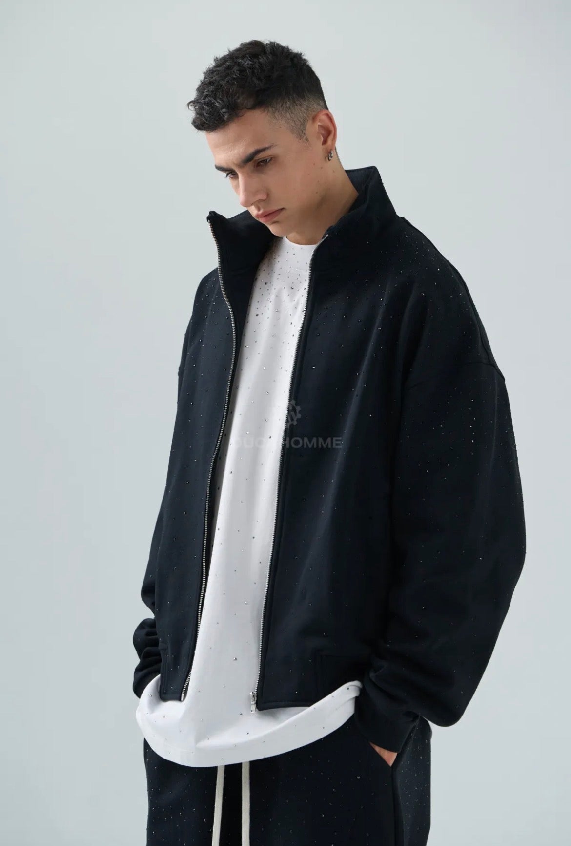 HOODIE ZIP BLACK DIAMOND LIMITED