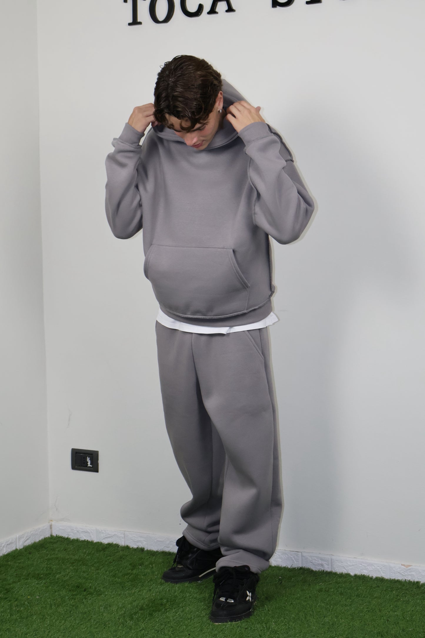 SWEATSUIT REVERSE PIOMBO