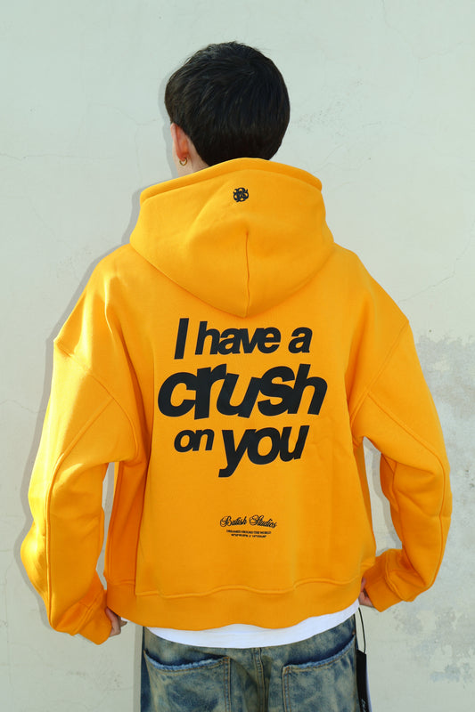 BUTISH HOODIE CRUSH ON U GIALLA