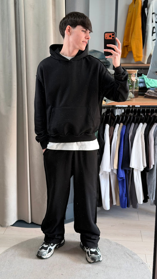 SWEATSUIT SPRING REVERSE - BLACK