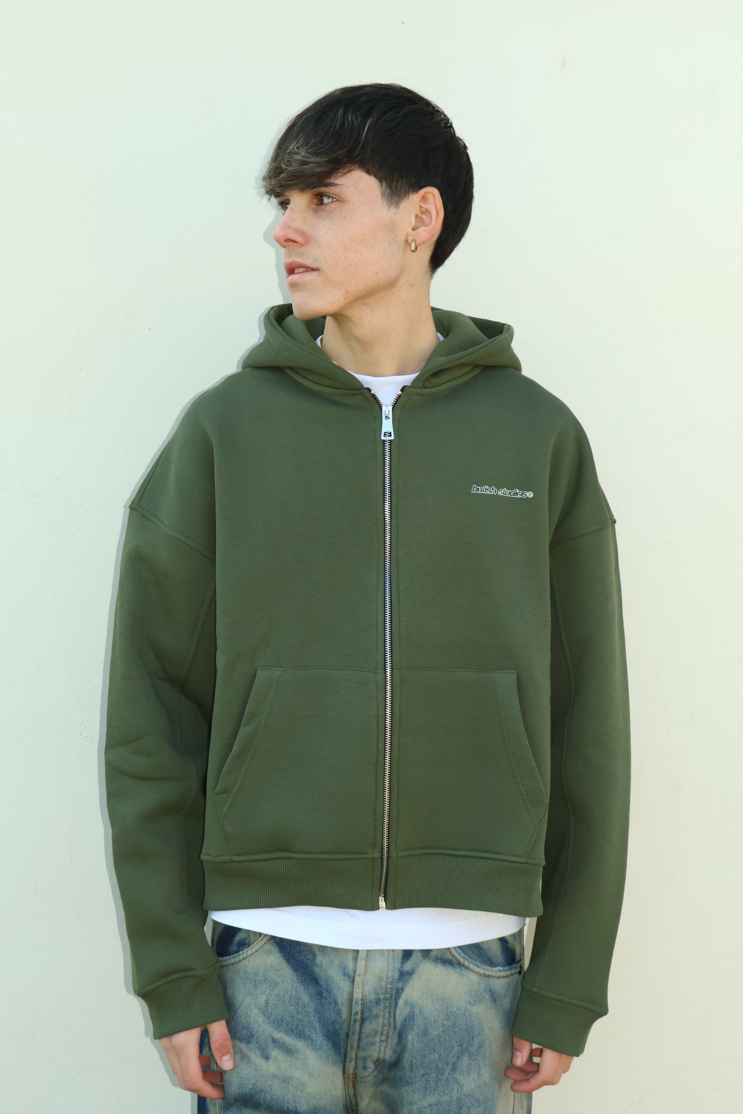 BUTISH HOODIE PURE FEELINGS GREEN