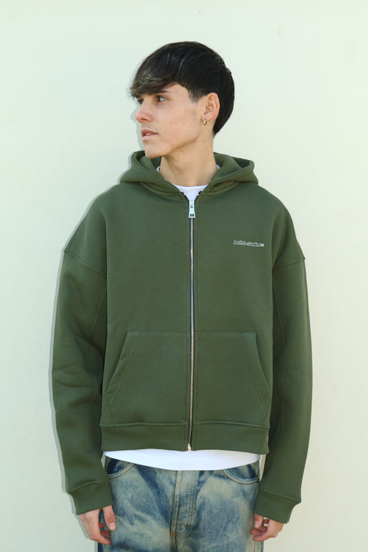BUTISH HOODIE PURE FEELINGS GREEN