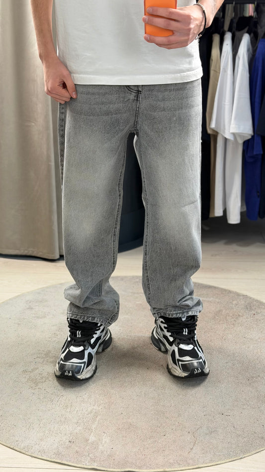 JEANS GREY BAGGY FIT