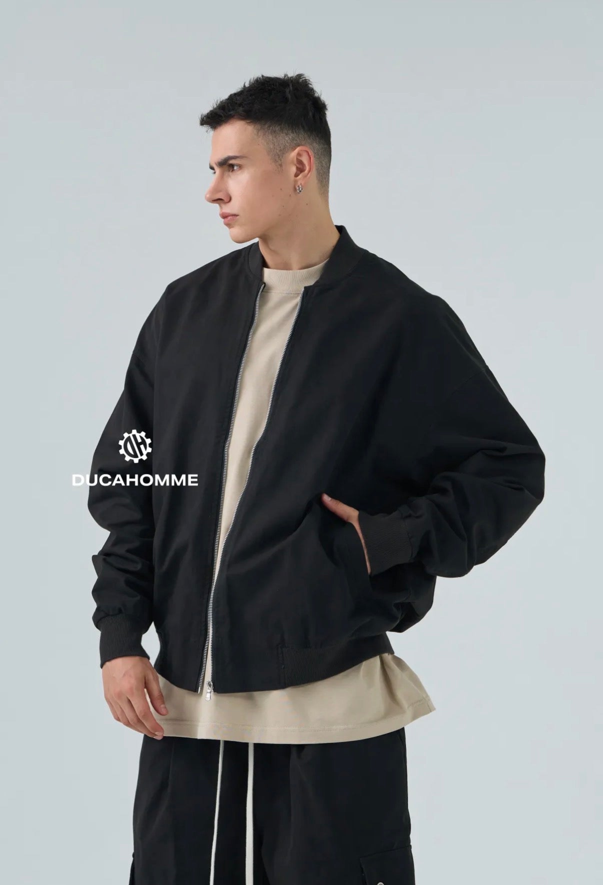 JACKET PRIMAVERILE NERO