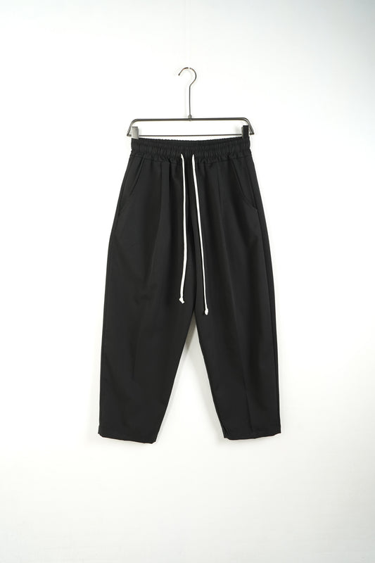 PANTALONE CLASSY NERO BAGGY FIT