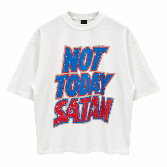 T-SHIRT "NOT TODAY" PANNA
