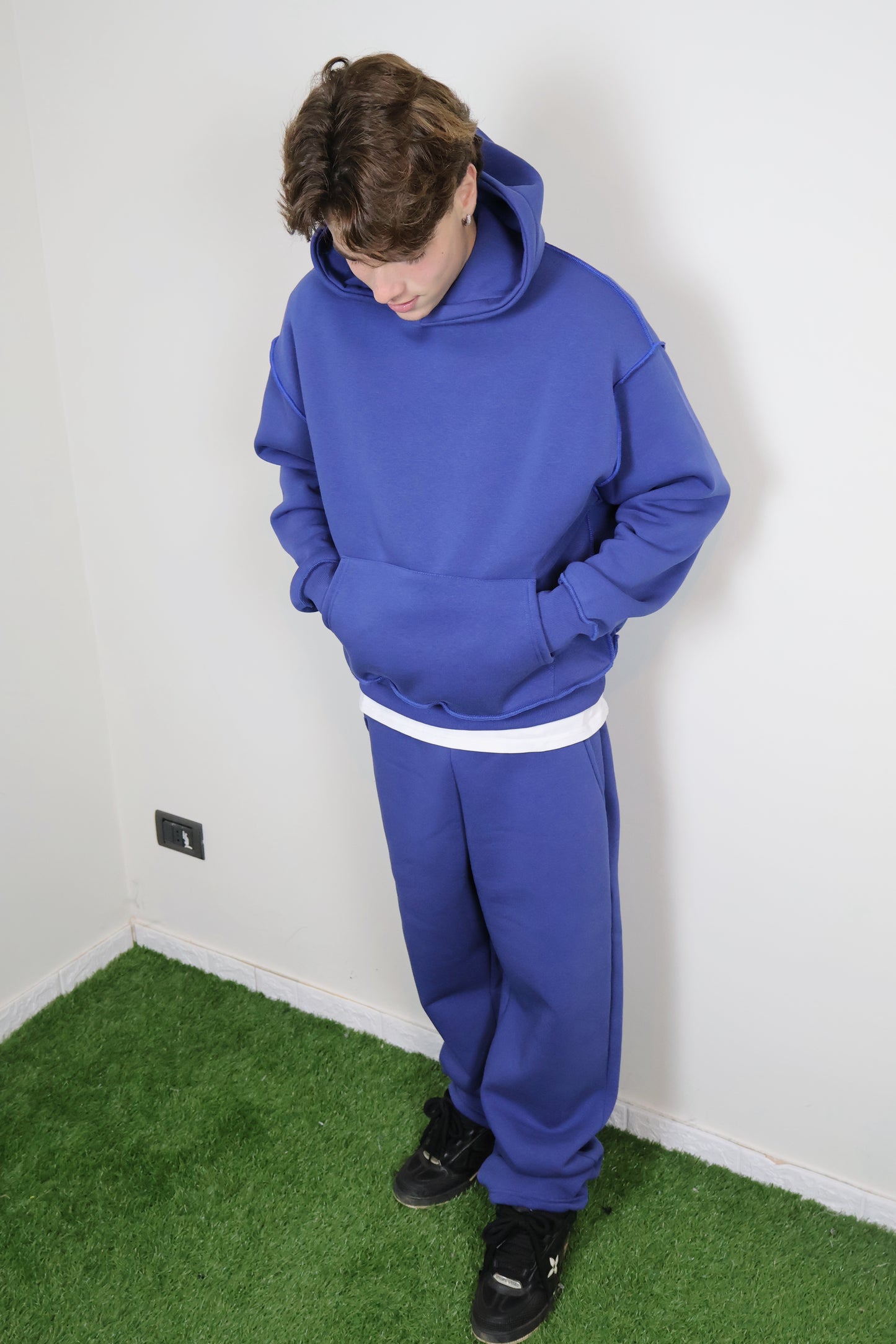 SWEATSUIT REVERSE BLU