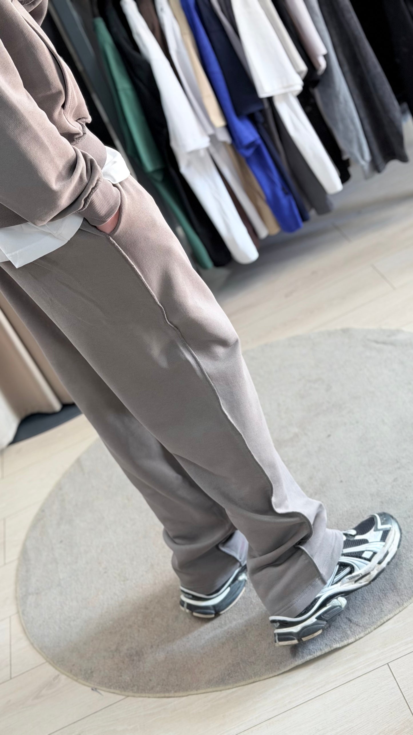 SWEATSUIT SPRING REVERSE - PIOMBO