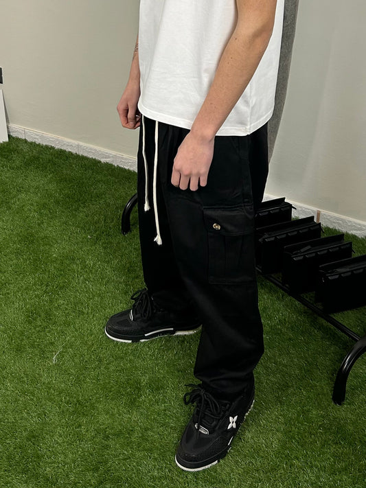 PANTALONE SARTORIALE NERO - tocastore