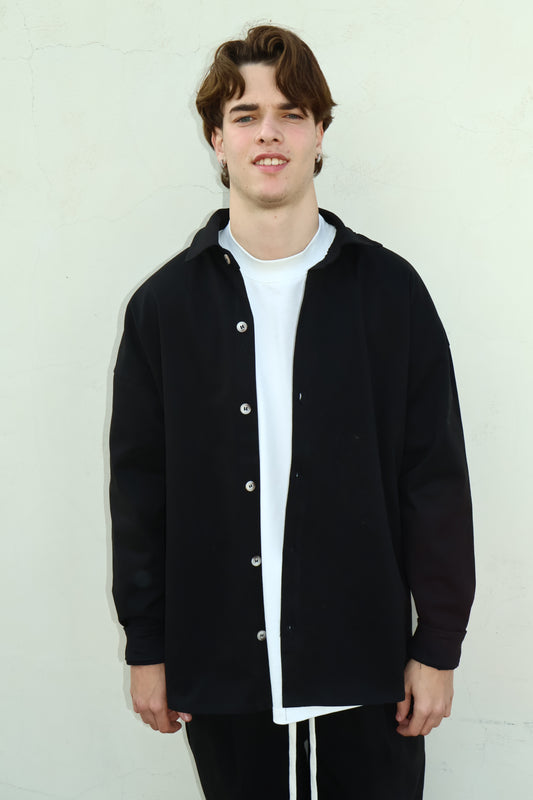 CAMICIONE DU018103 NERO