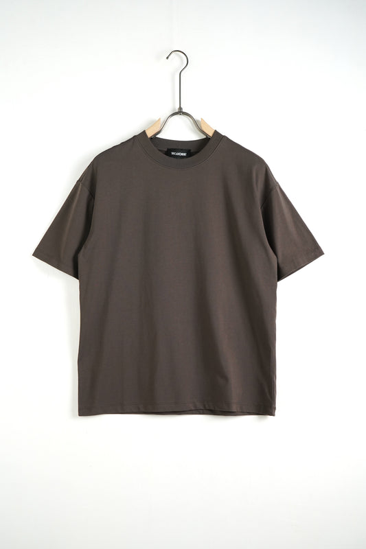 T-SHIRT BROWN REGULAR FIT