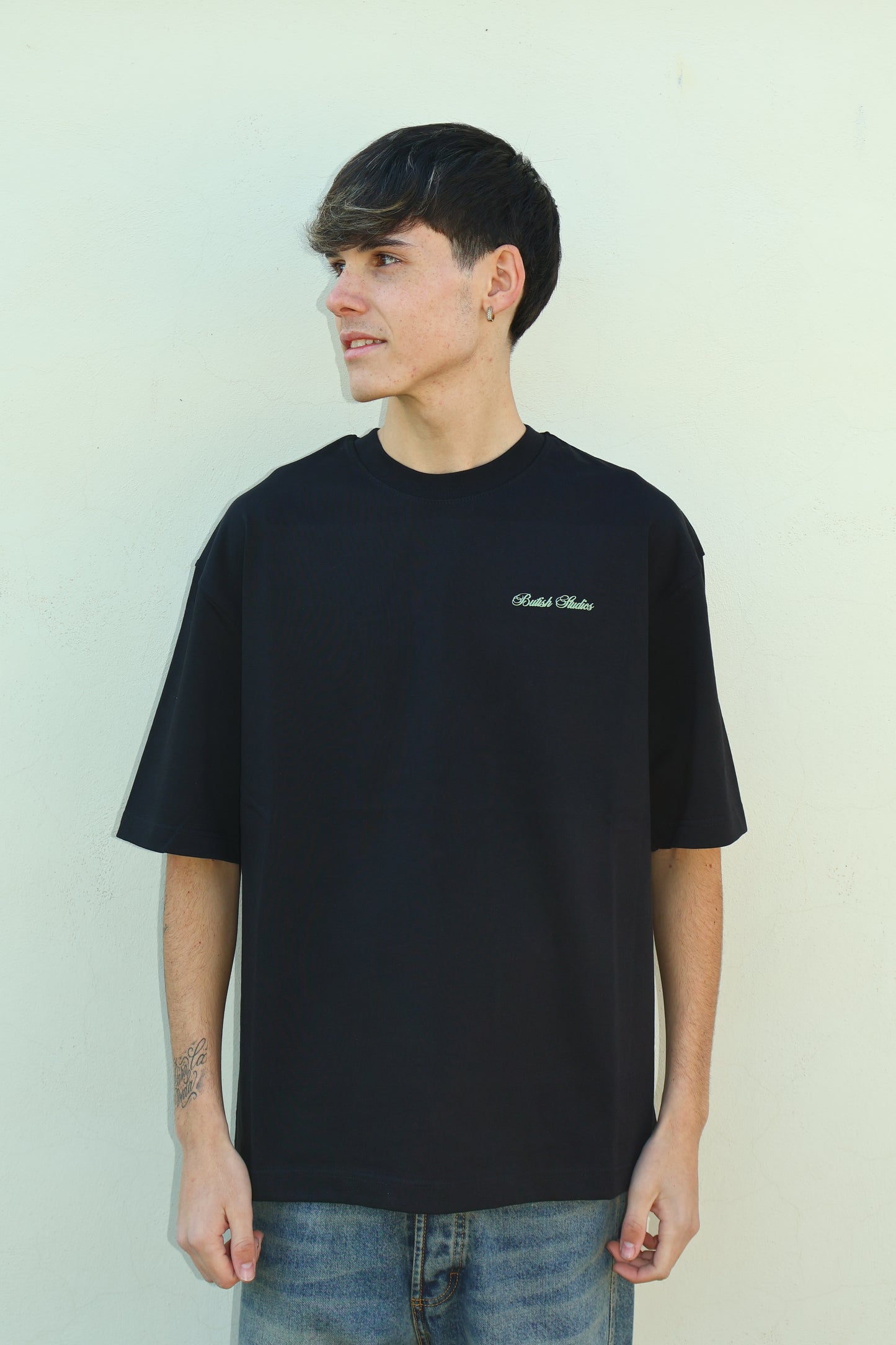 BUTISH T-SHIRT CRUSH ON U BLACK