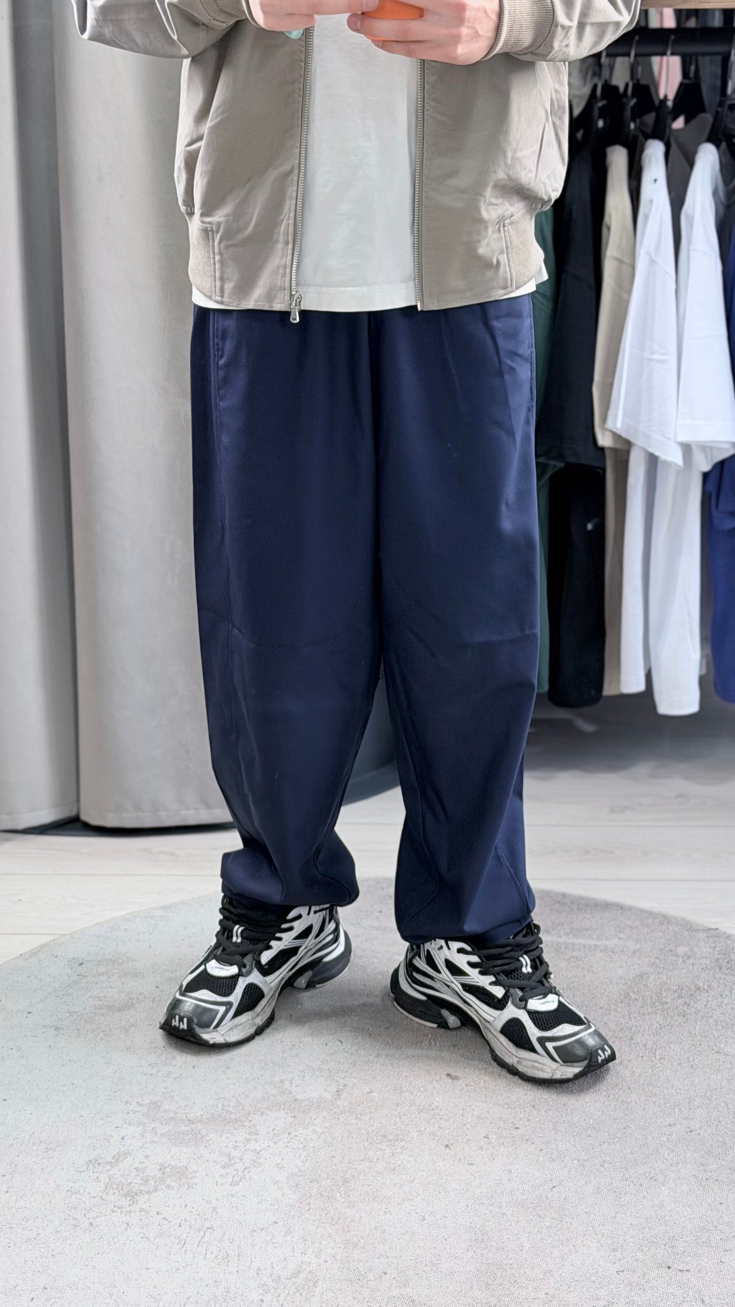 PANTALONE CLASSY 4.0 BLU BAGGY FIT