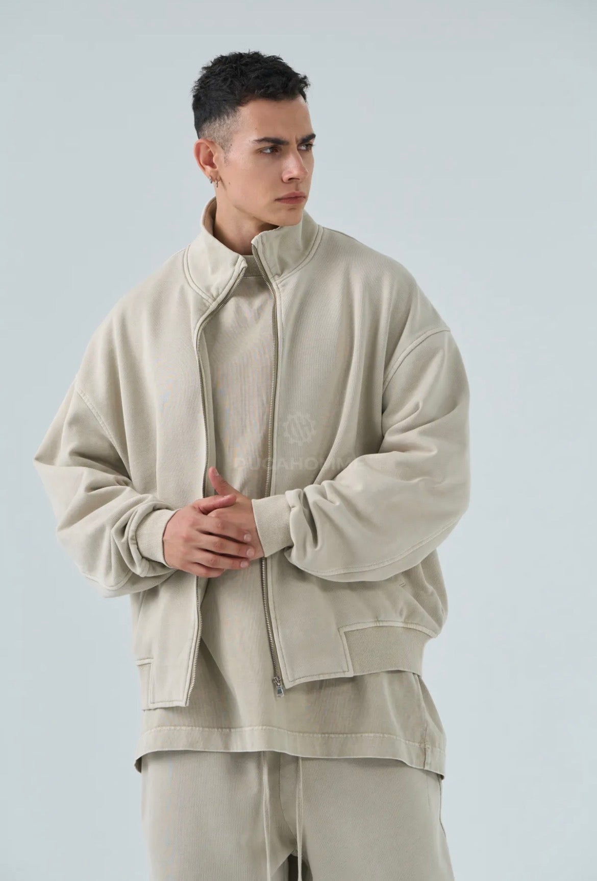 TRACKSUIT BEIGE WASHED LIMITED BAGGY