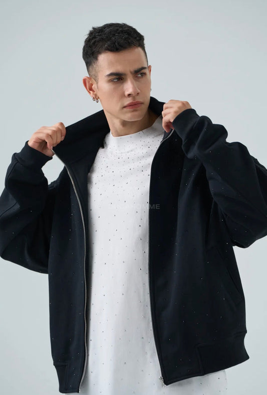 HOODIE ZIP BLACK DIAMOND LIMITED