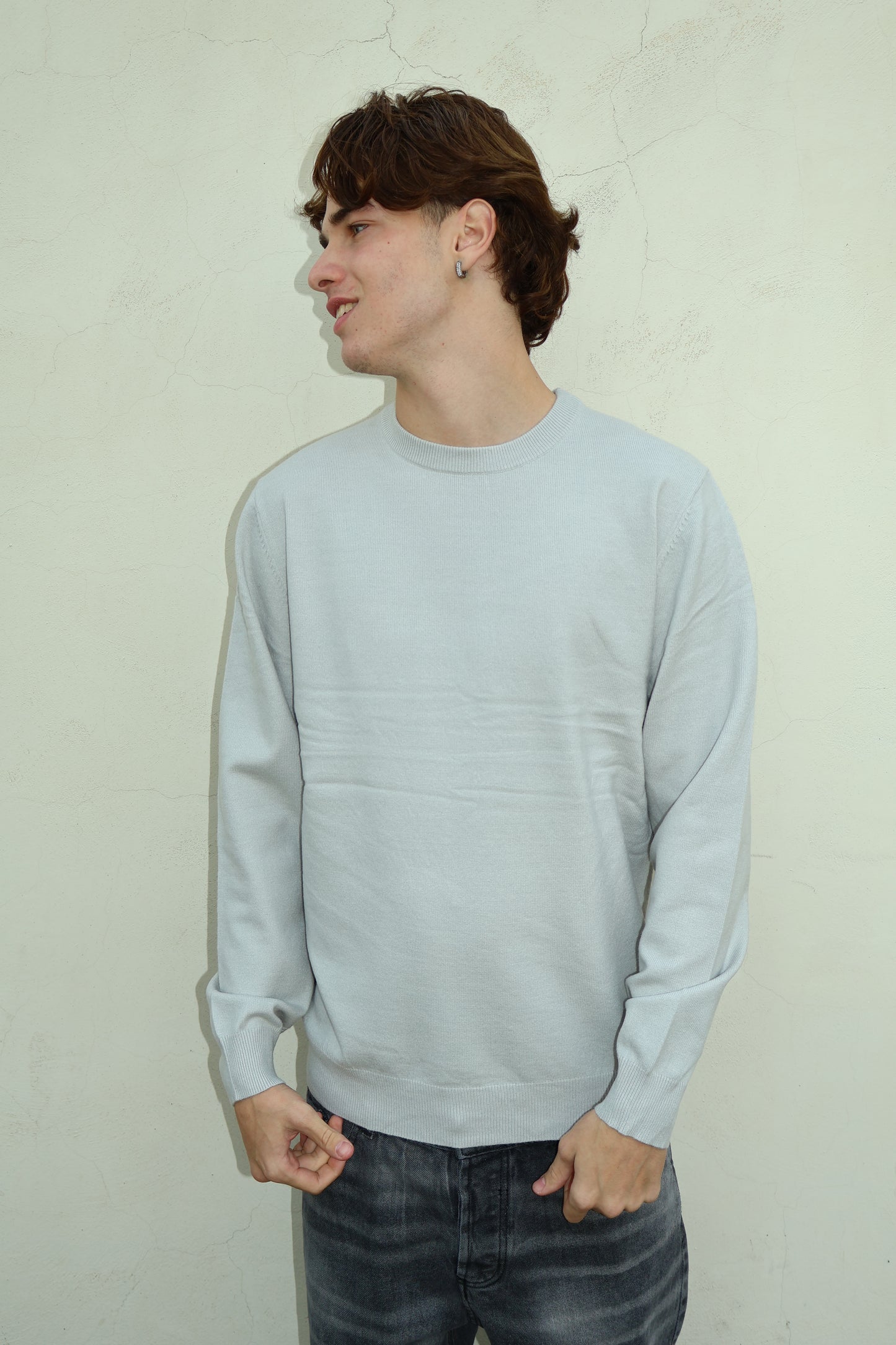MAGLIA W86123 GREY