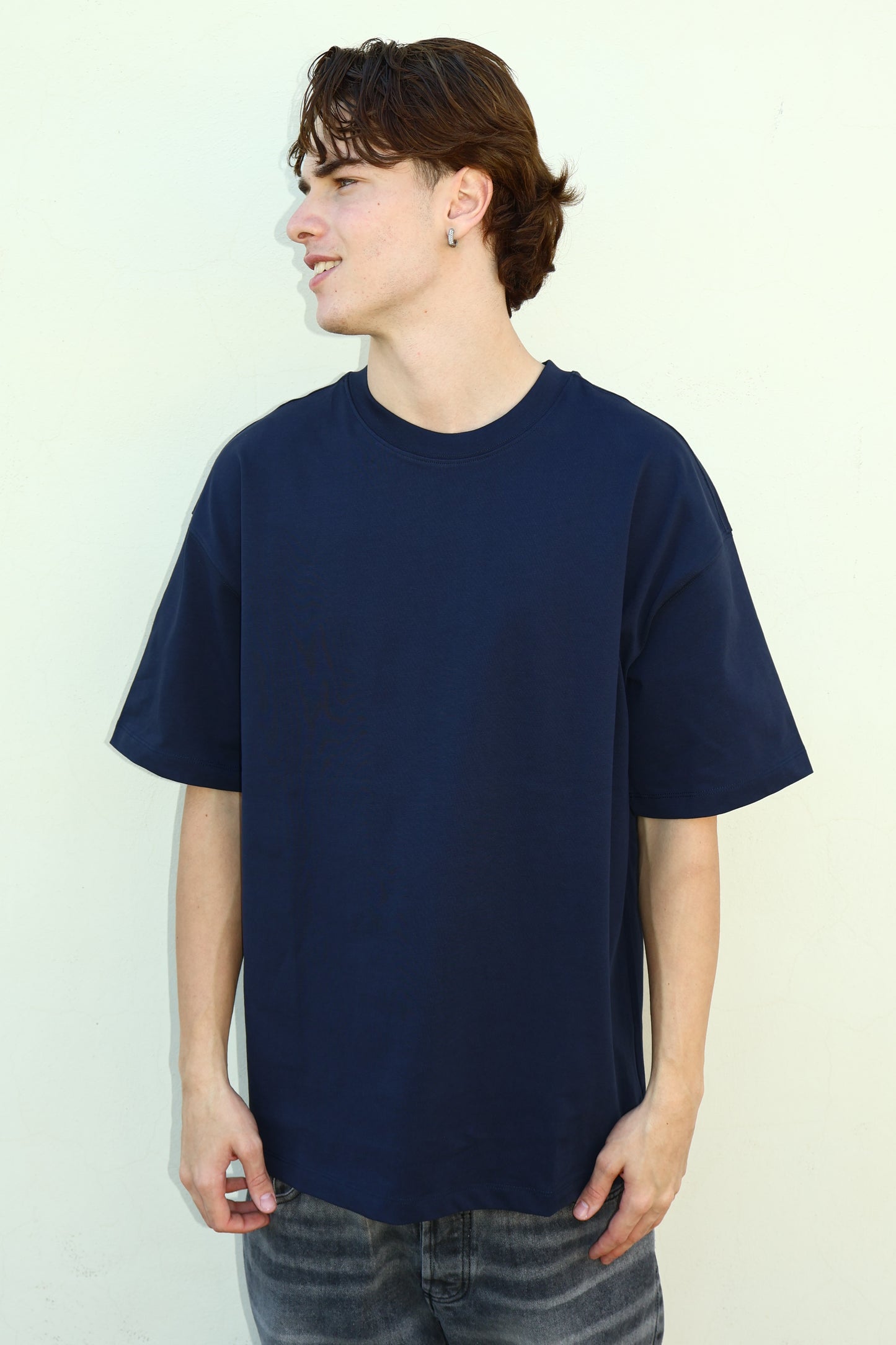 T-SHIRT BASIC L815002 DARK BLU