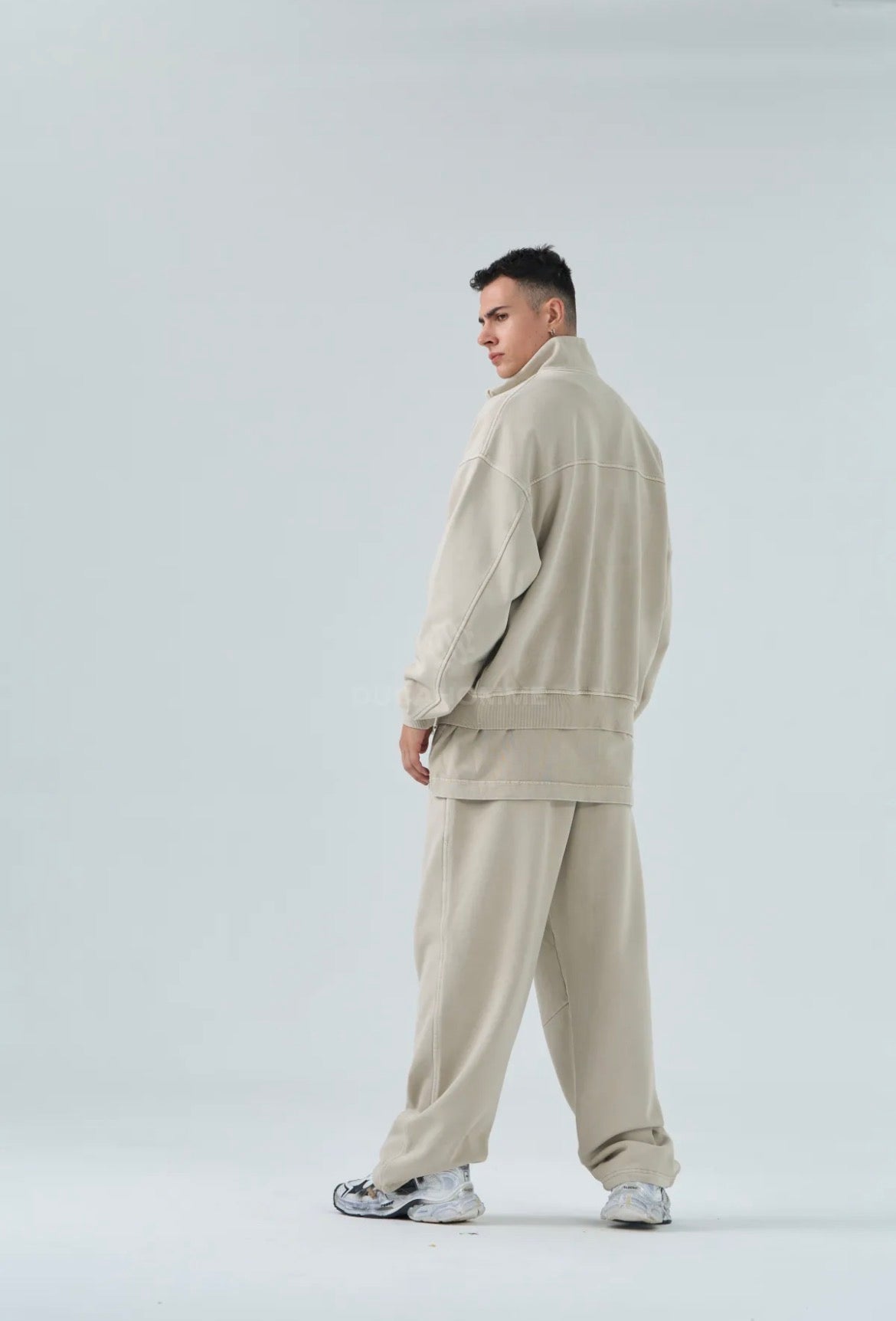 TRACKSUIT BEIGE WASHED LIMITED BAGGY