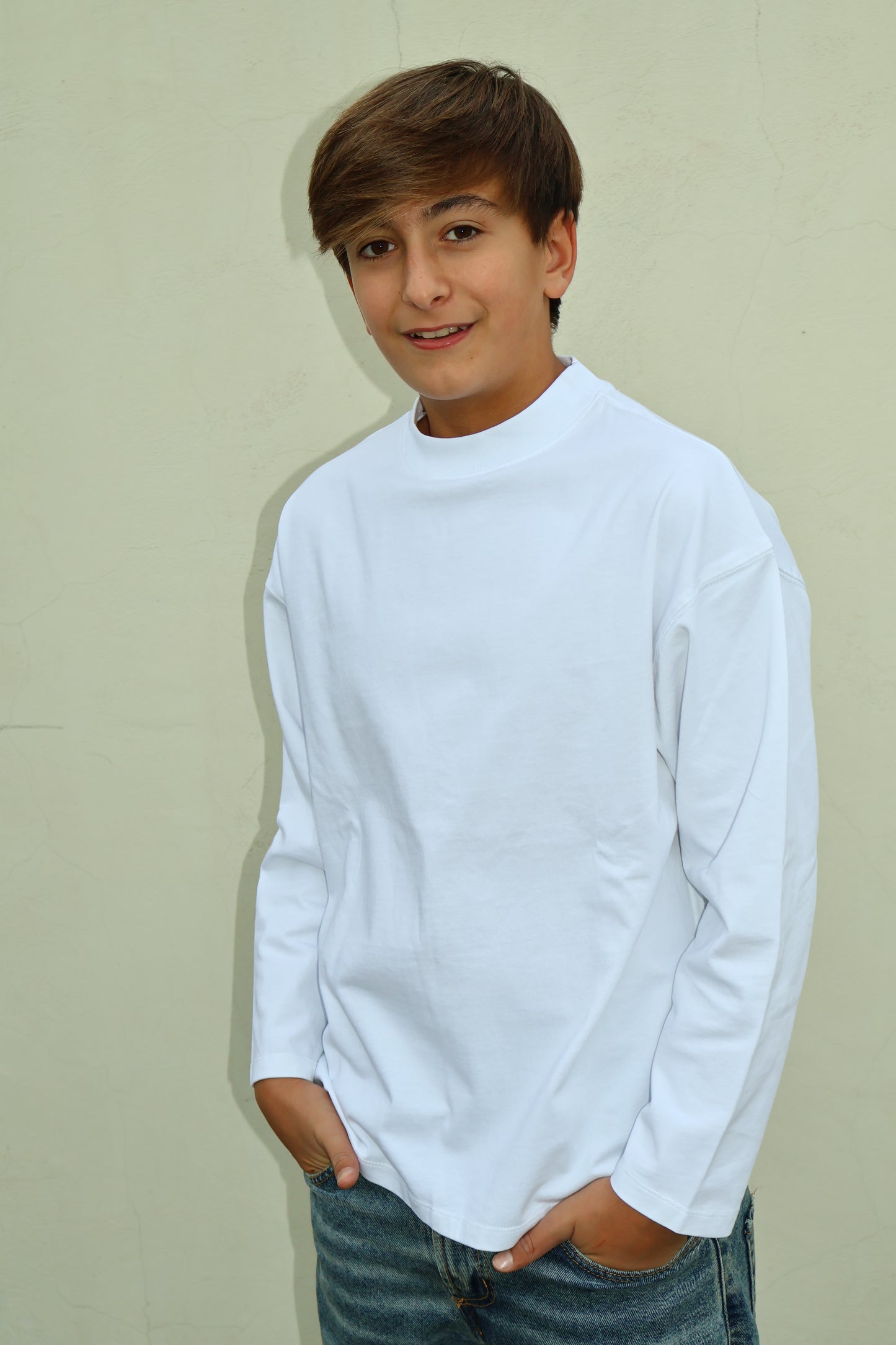 LONGSLEEVE 606046G BIANCO