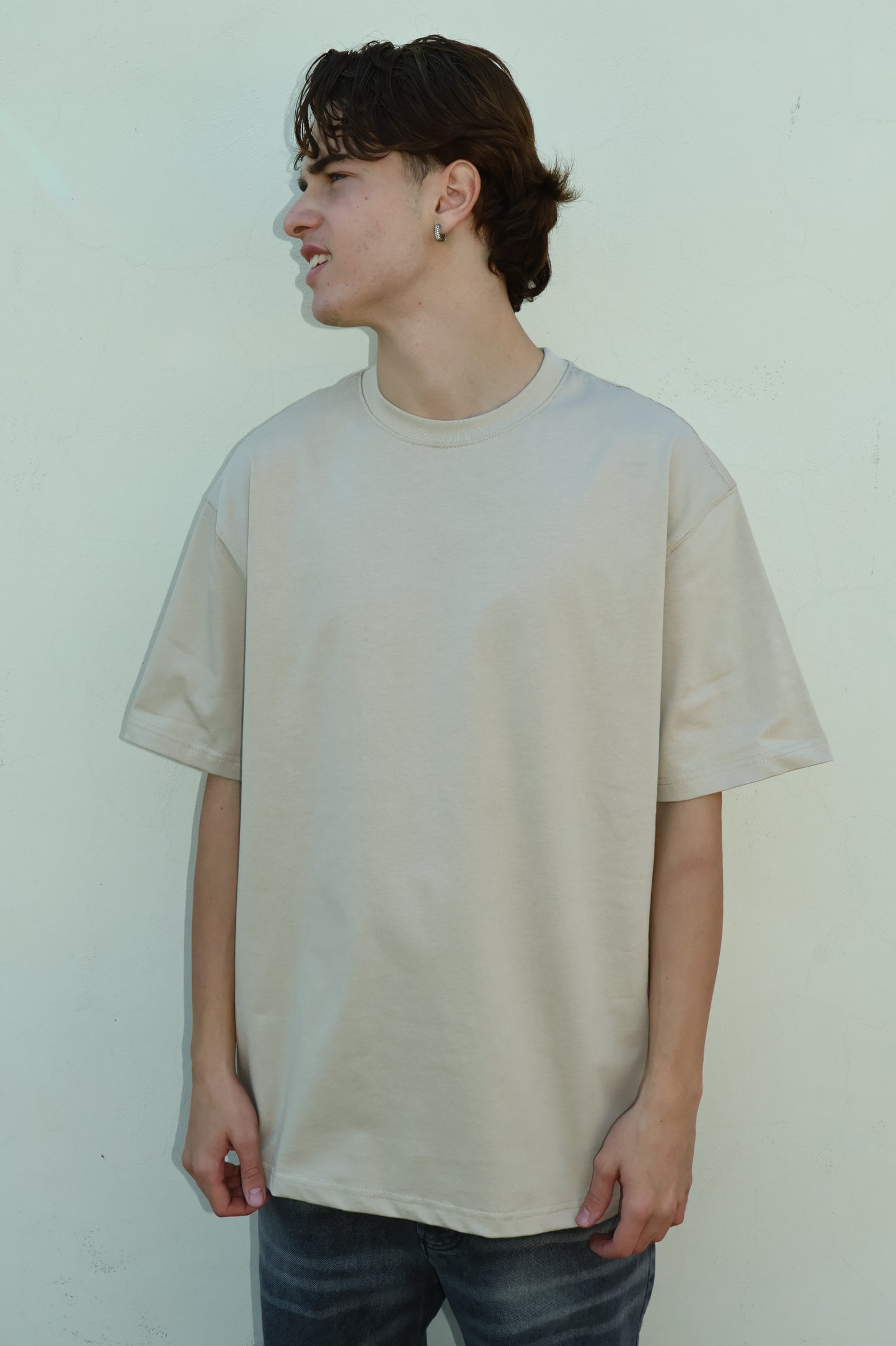 T-SHIRT BASIC 404033G BEIGE