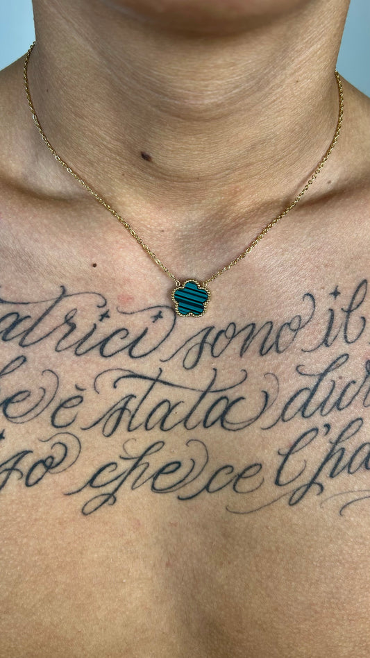 COLLANA VAN VERDE A STRISCE