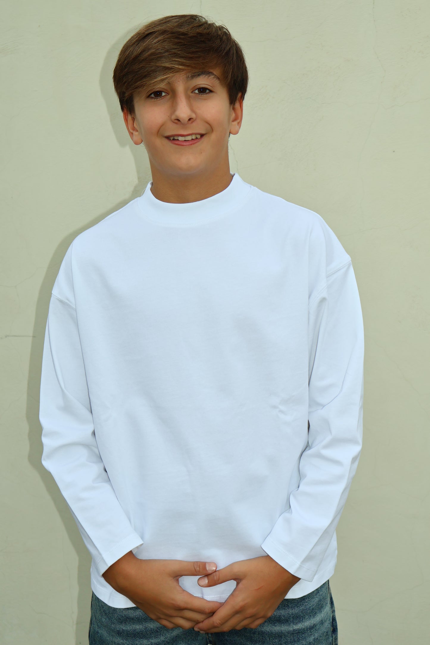 LONGSLEEVE 606046G BIANCO