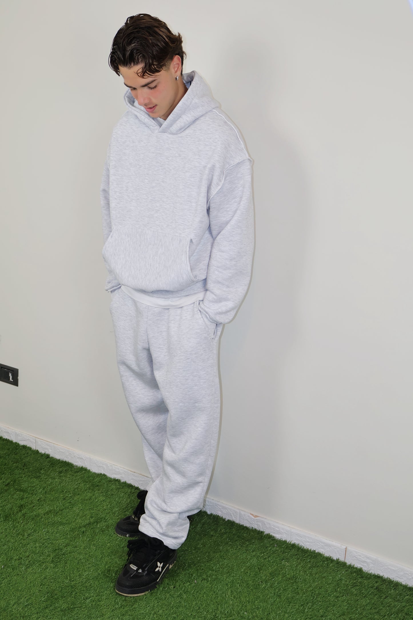 SWEATSUIT REVERSE GRIGIA - tocastore