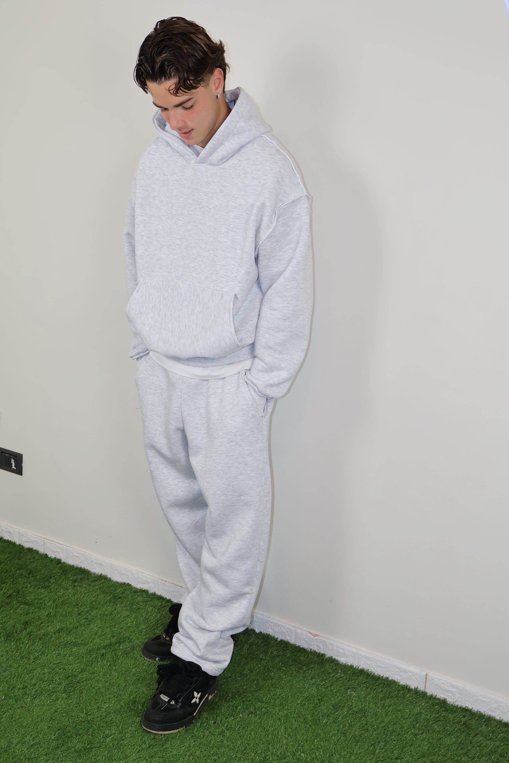 SWEATSUIT REVERSE GRIGIA - tocastore