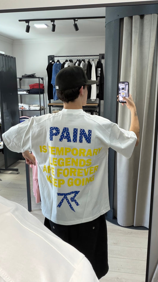 T-SHIRT PAIN WHITE
