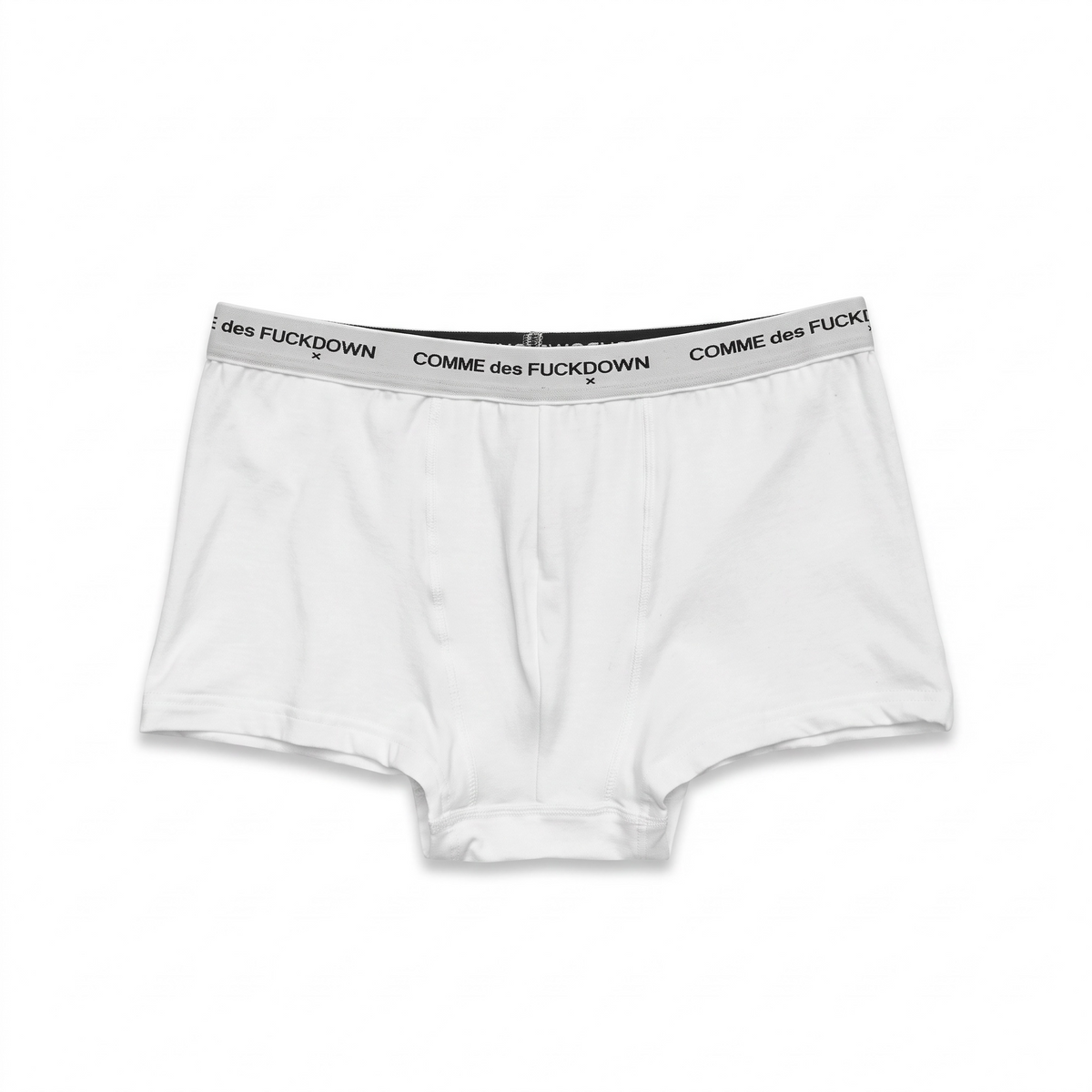 COMME des FUCKDOWN · BOXER BAND — BIANCO