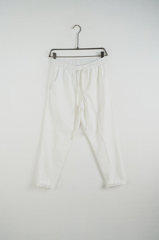 PANTALONE CLASSY BIANCO SLIM FIT